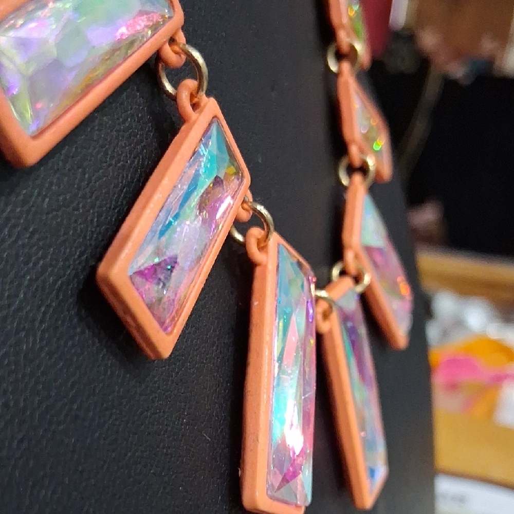 Taramanda Gold and Multicolor Statement Necklace - Picture 11 of 16